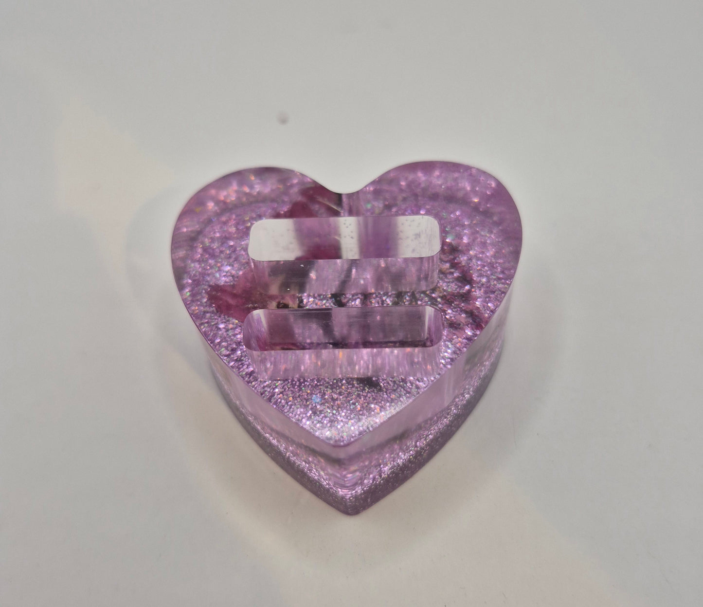 Floral Heart Ring Holder