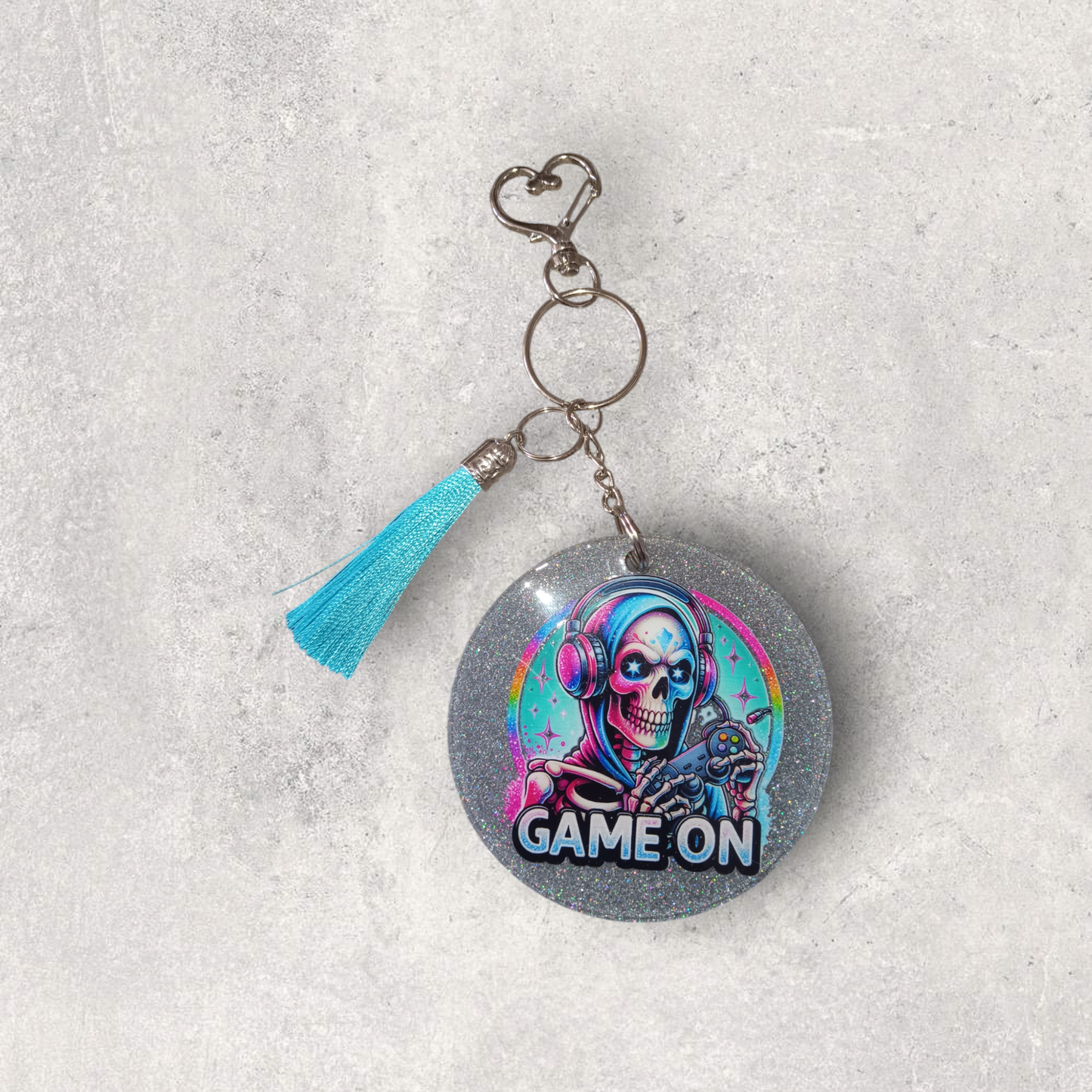 Game On Keychain