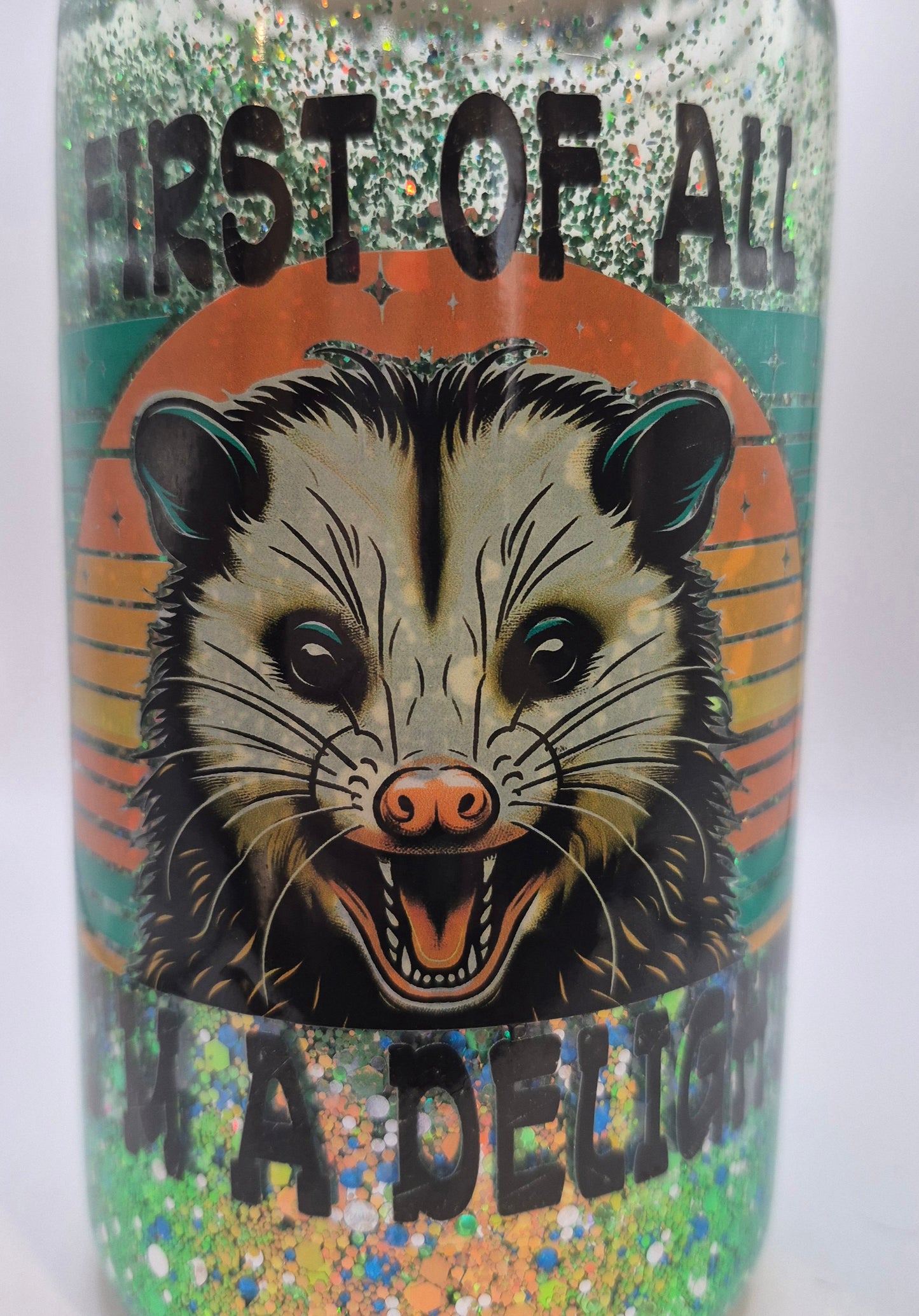 I'm a Delight Snow Globe Tumbler