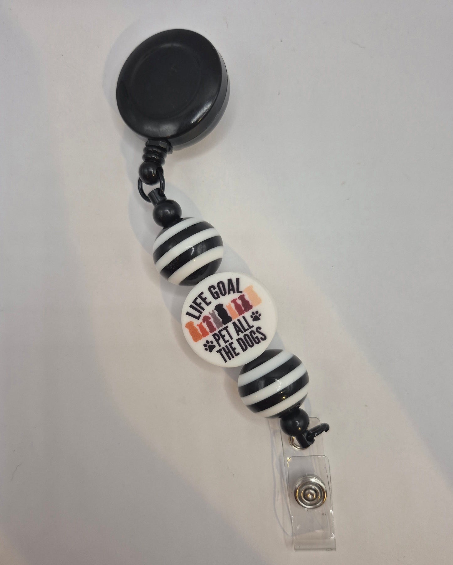 Life's Goal: Pet All Dogs Badge Reel