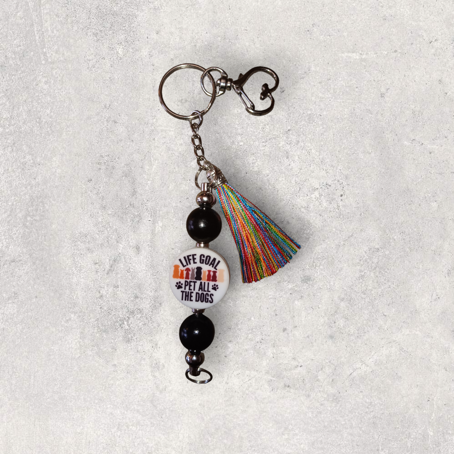 Life Goal: Pet All Dogs Keychains