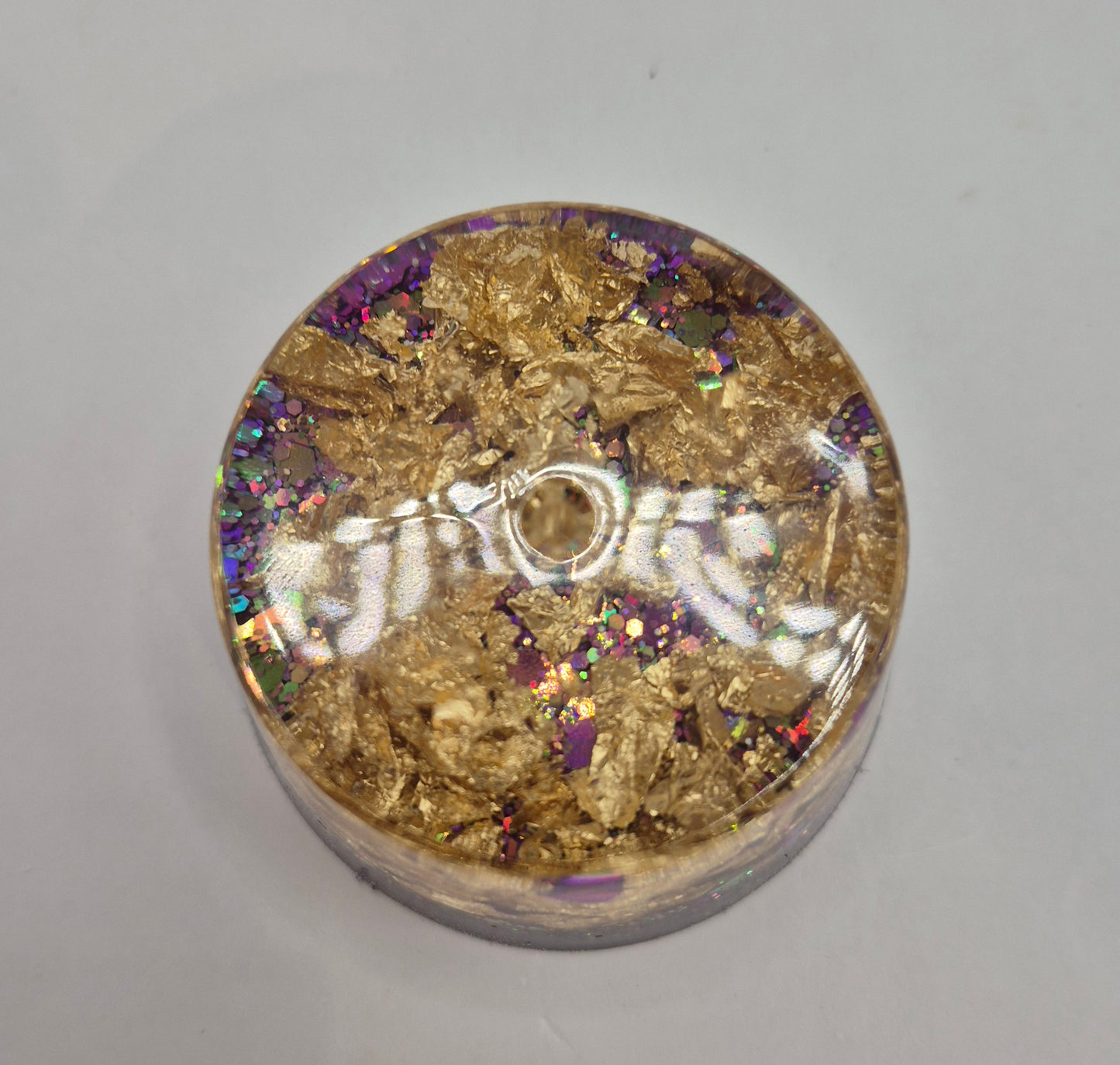 Purple & Gold Incense Burner