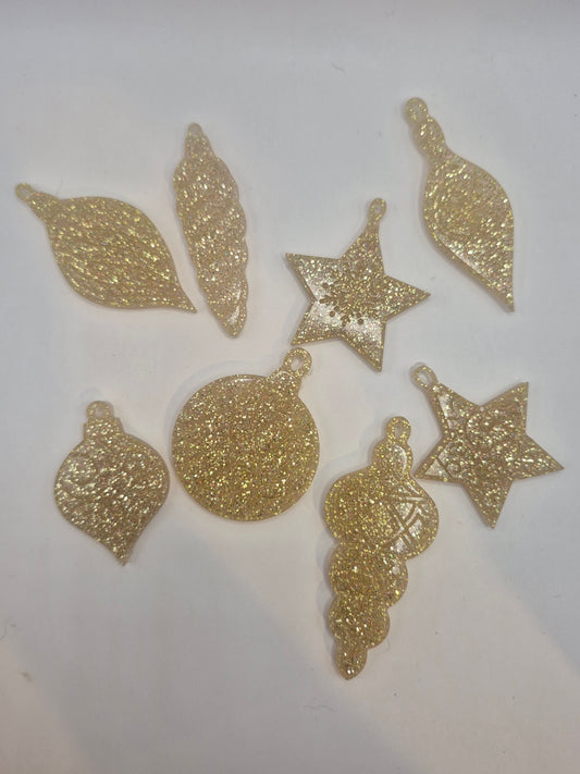 Gold Christmas Ornaments