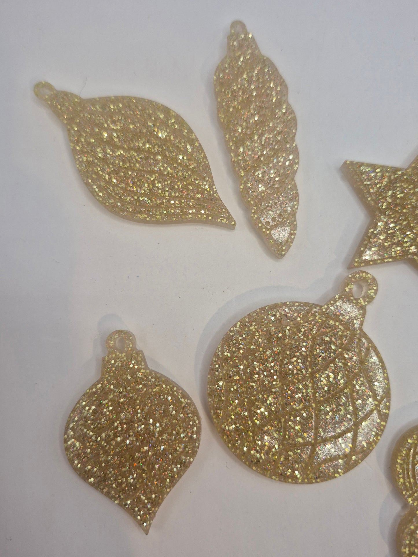 Gold Christmas Ornaments