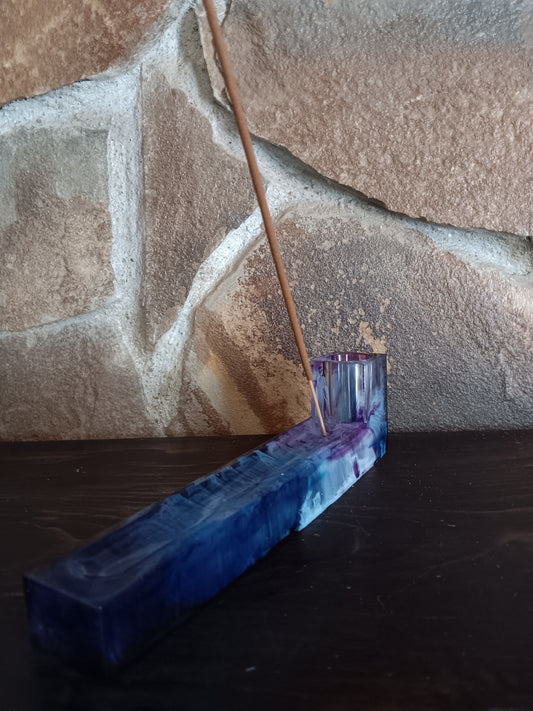 Purple/Blue Incense Holder