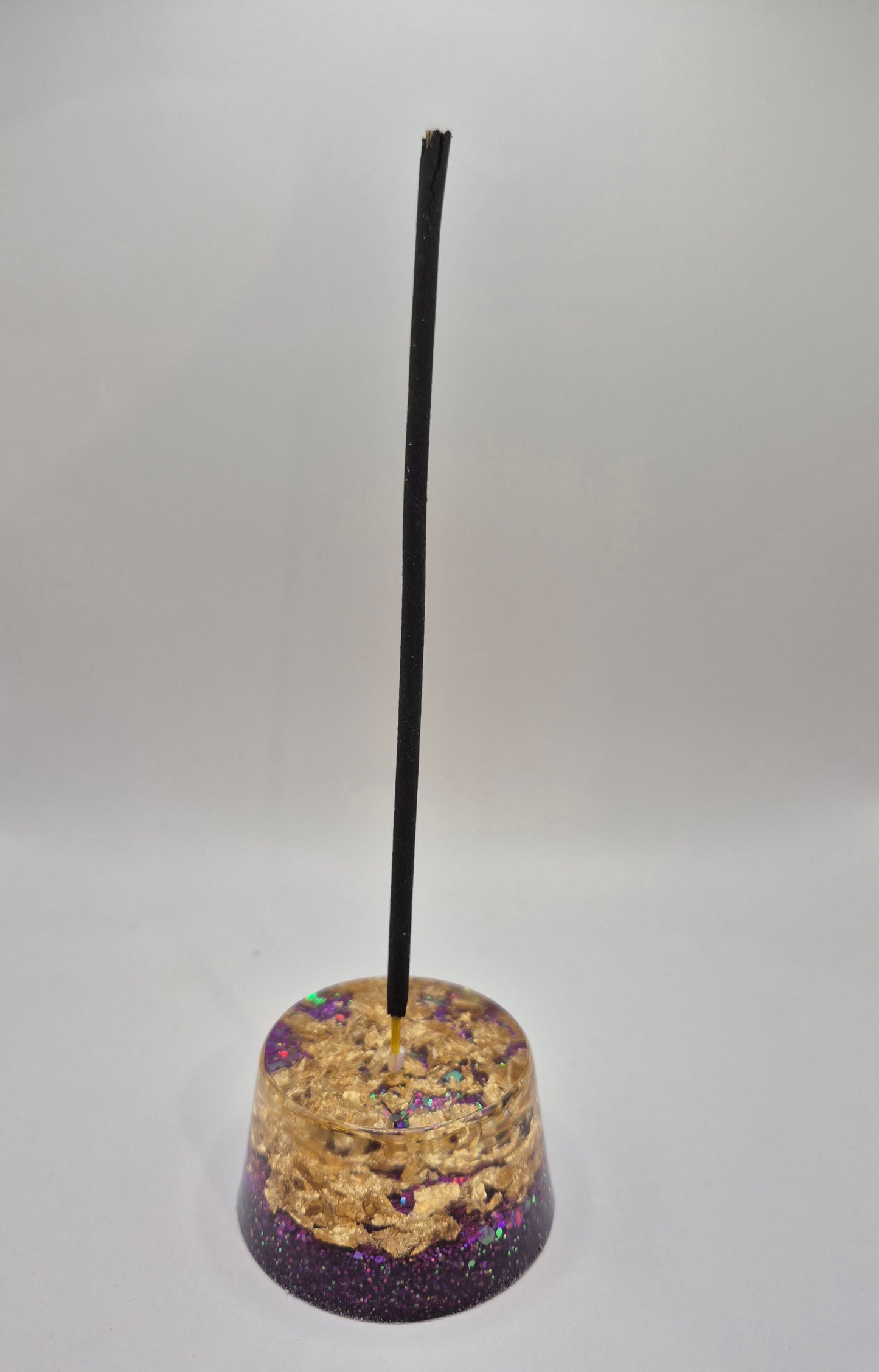 Purple & Gold Incense Burner