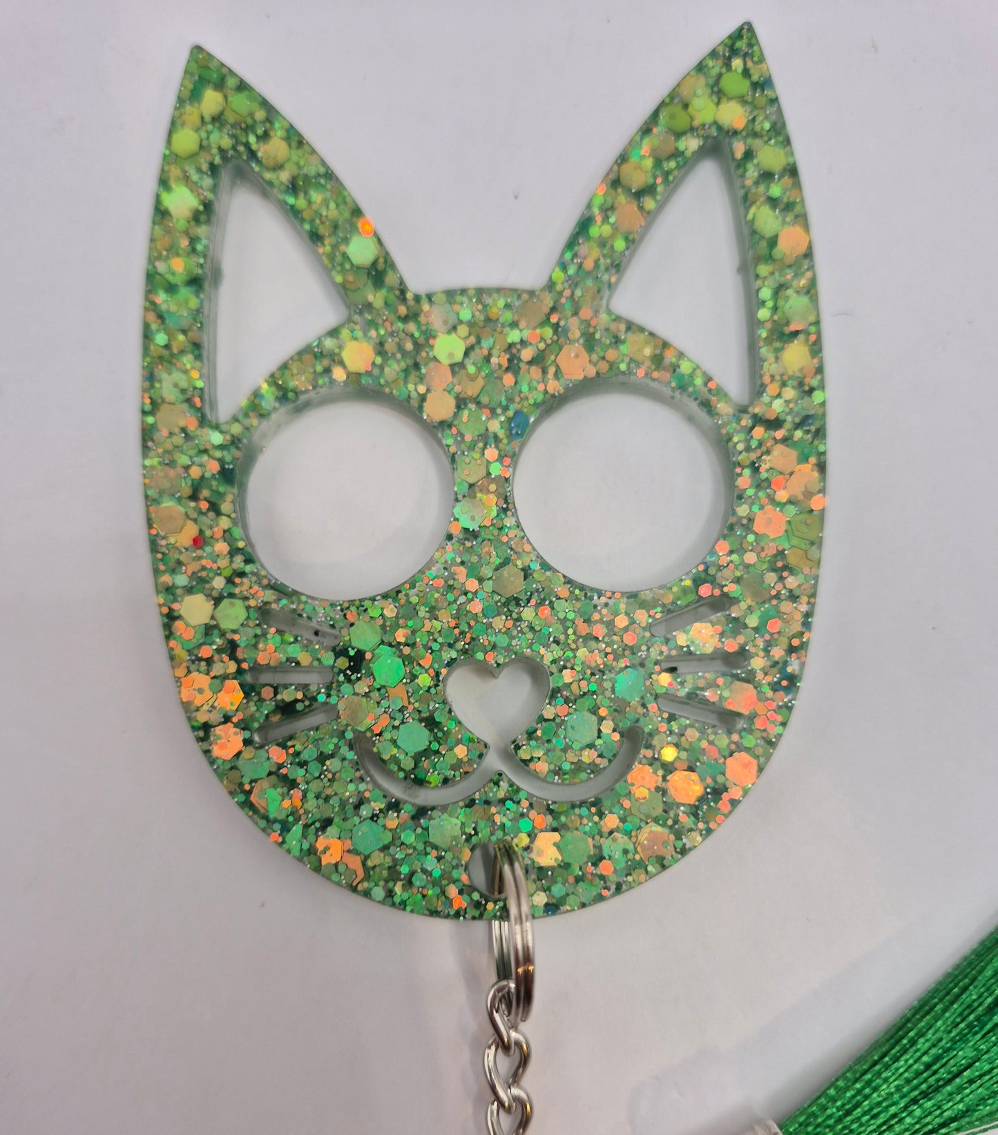 Cat Safety Keychain